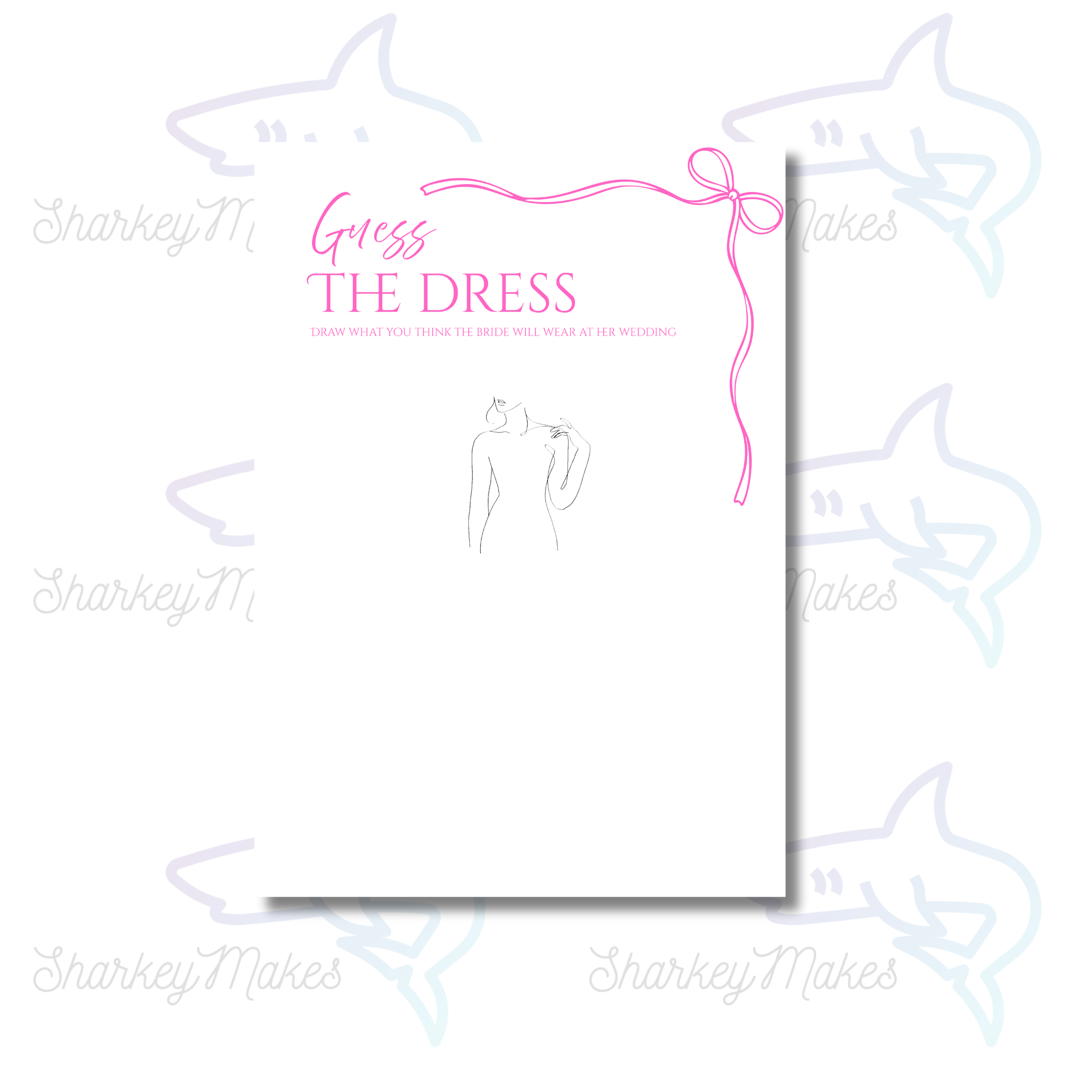 Pink Bow Hen Party Games
