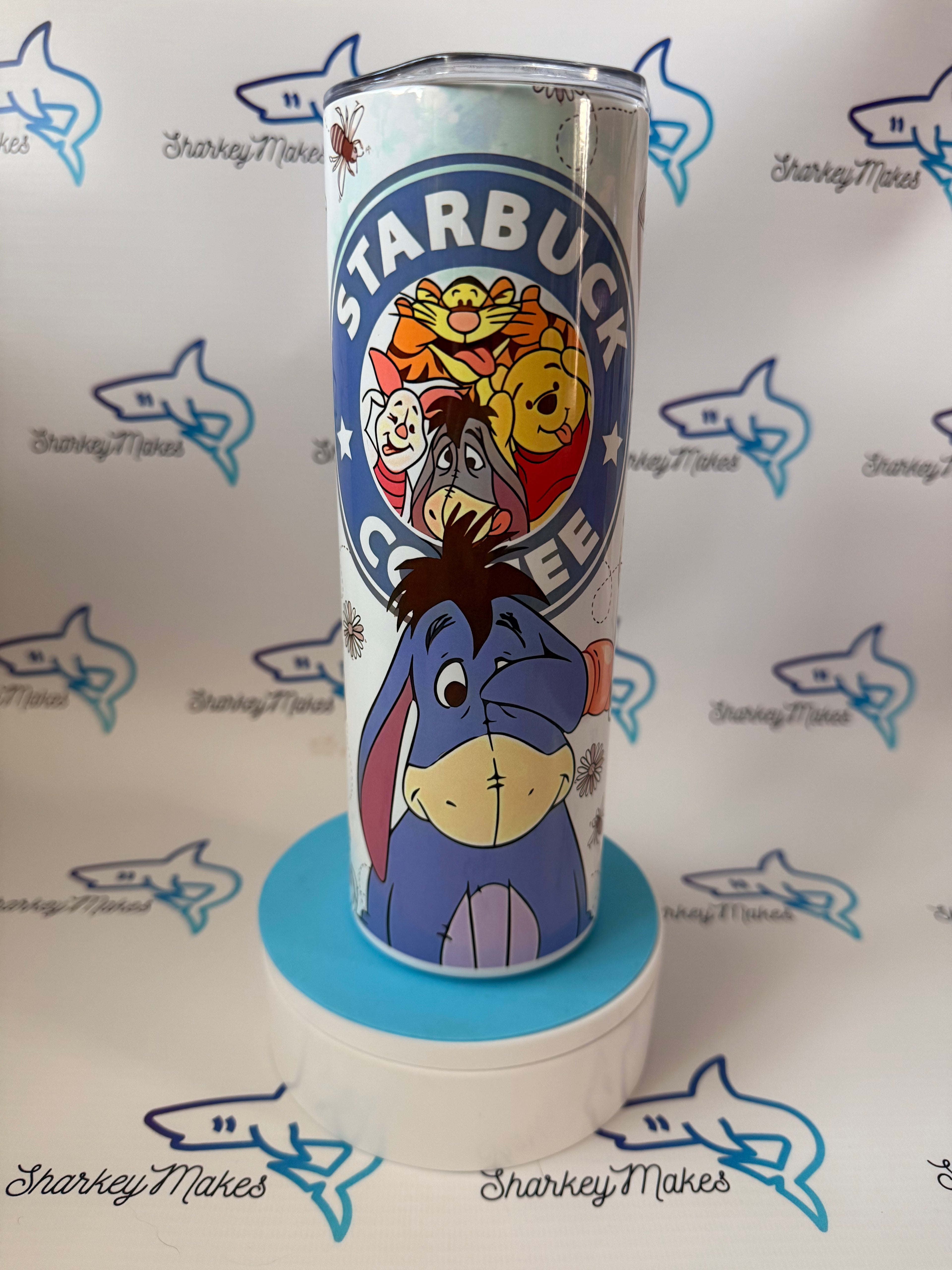 Eeyore Star Bucks inspired 20oz Tumbler
