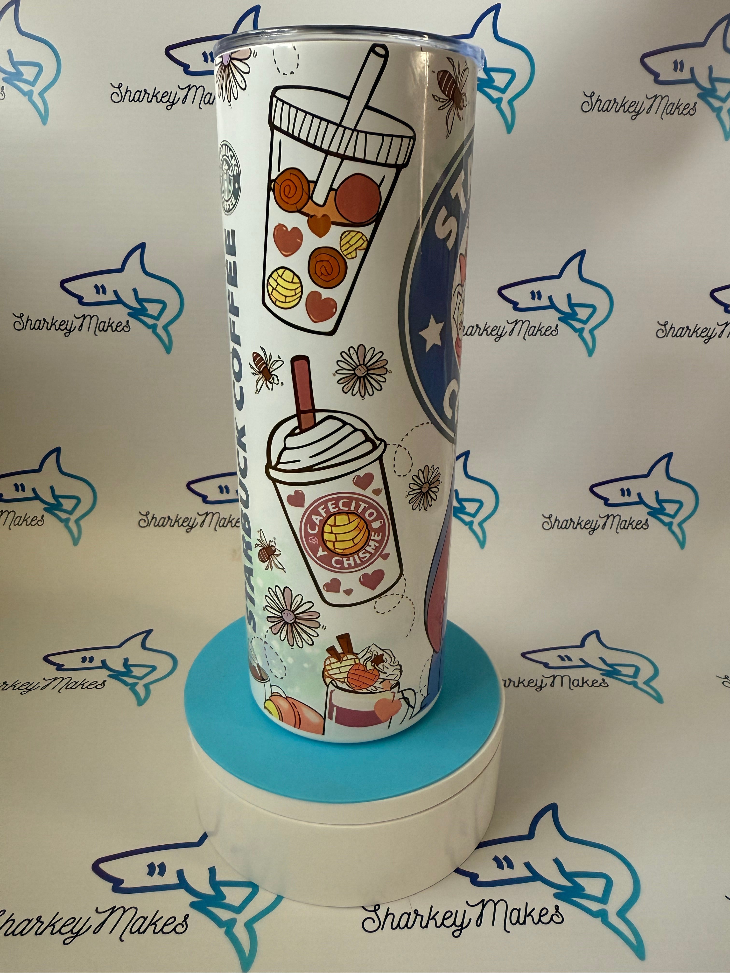 Eeyore Star Bucks inspired 20oz Tumbler