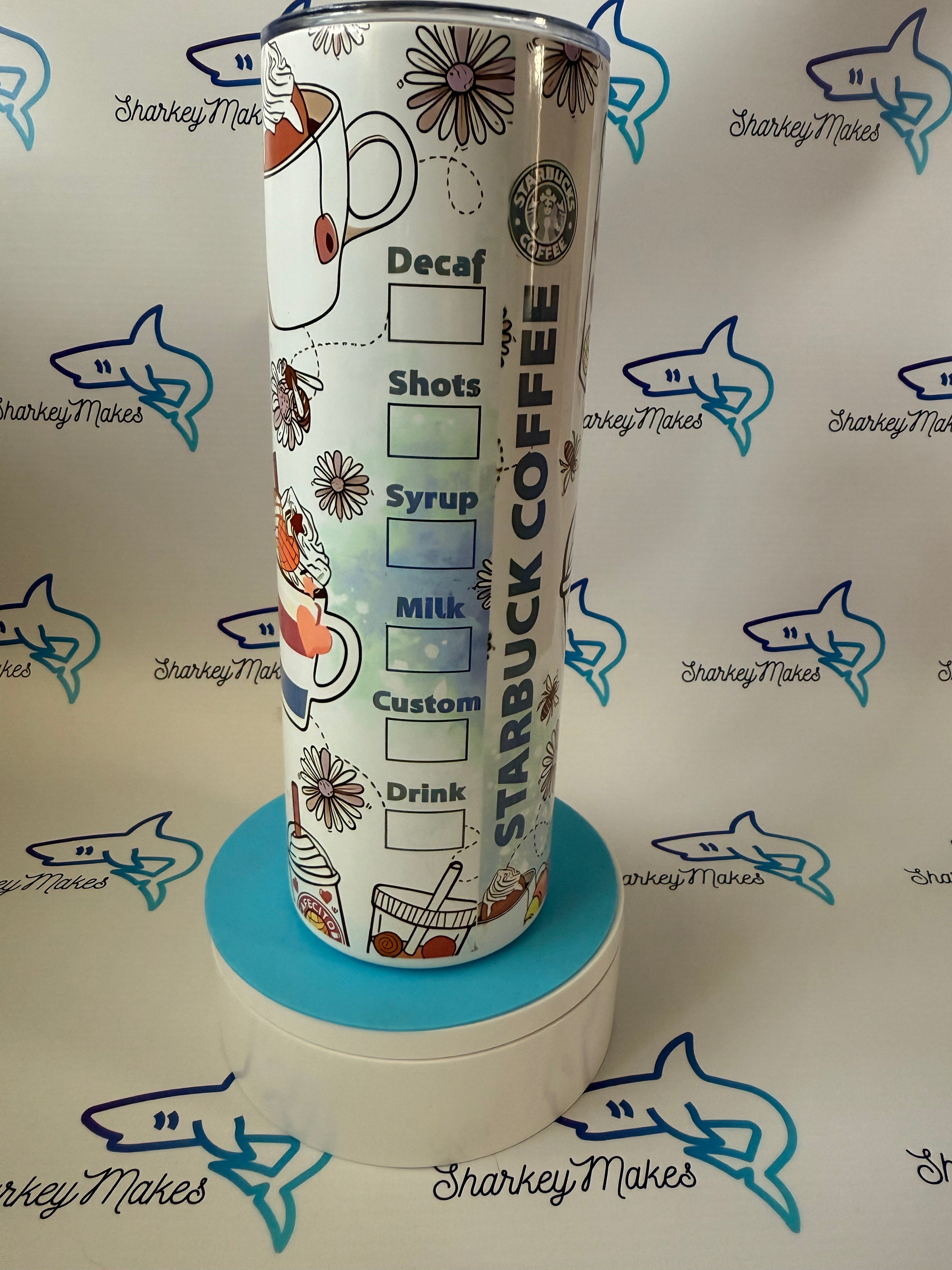Eeyore Star Bucks inspired 20oz Tumbler