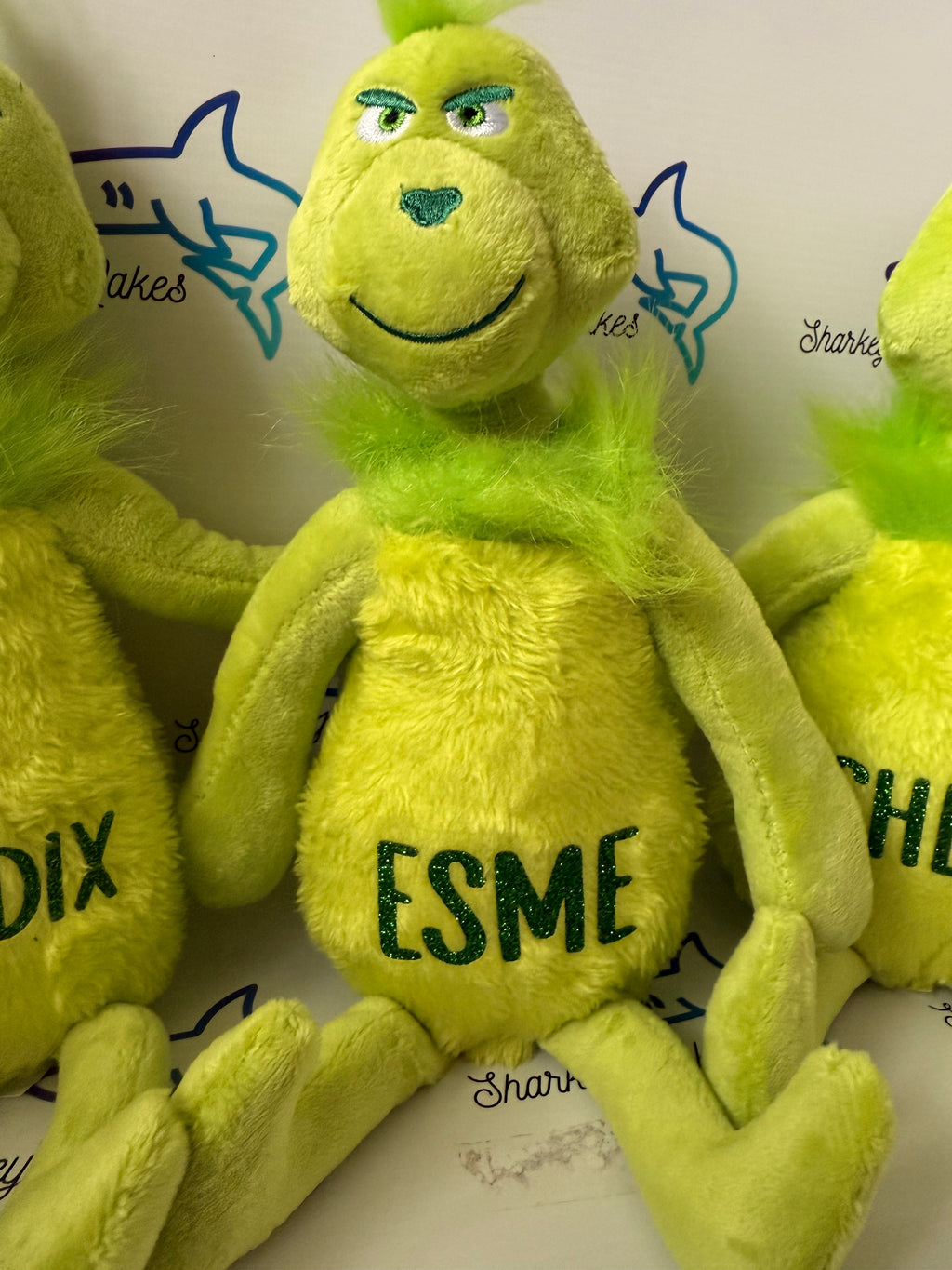The Grinch Personalised Plush Teddy