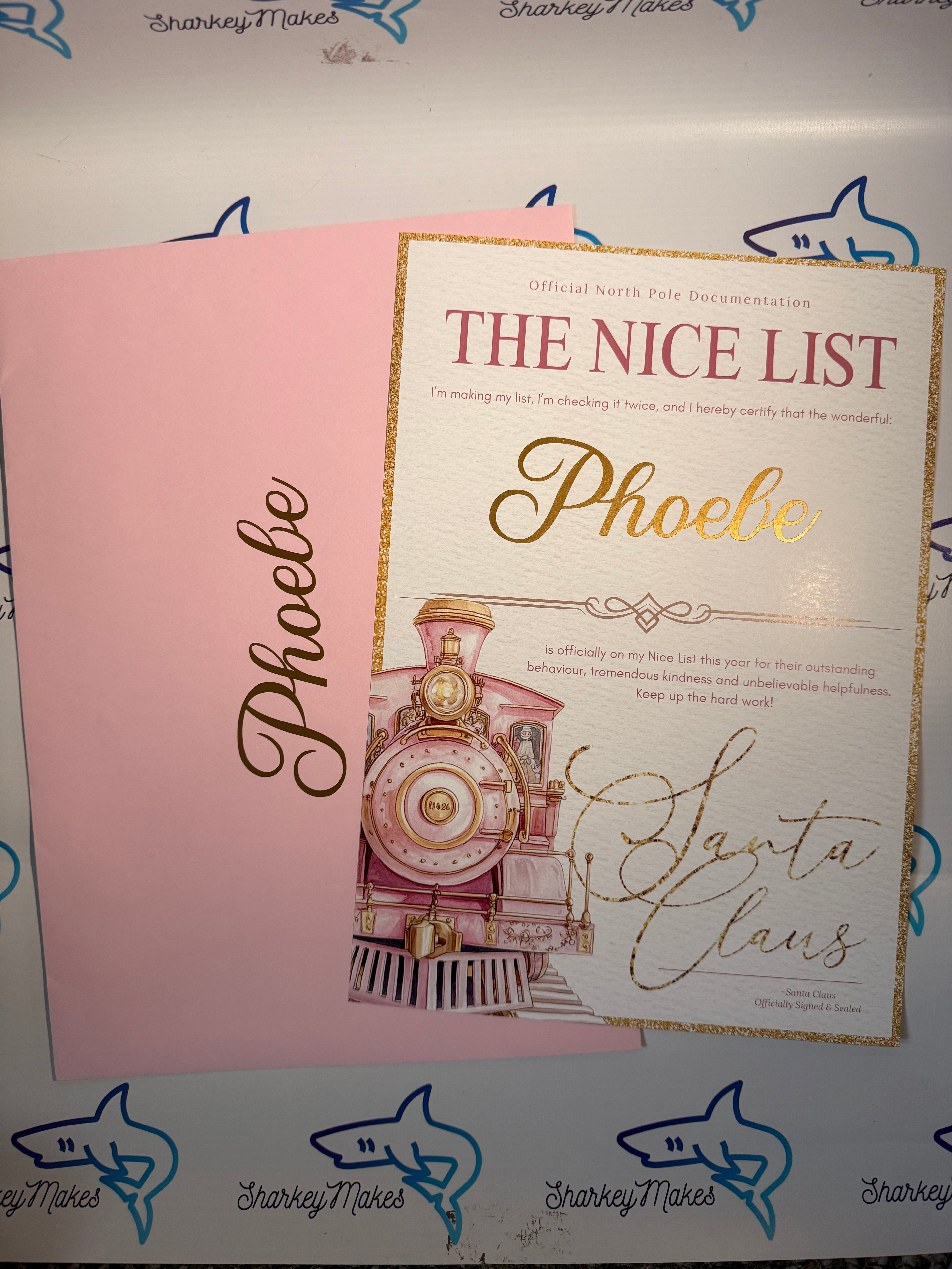Personalised Christmas Nice List