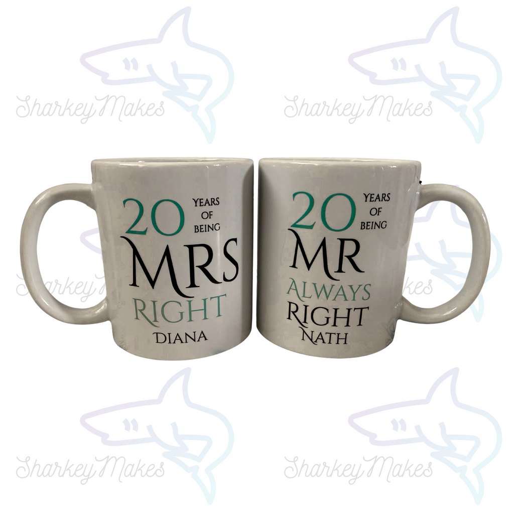 Anniversary Mugs